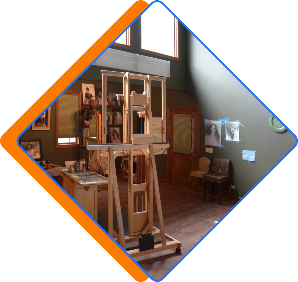 Modern studio painting ideas