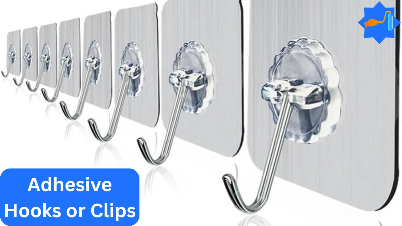 Adhesive Hooks or Clips