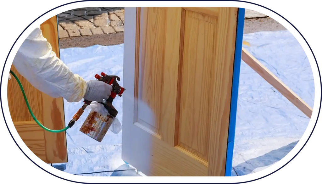 Professional Door Painting Services in Dubai