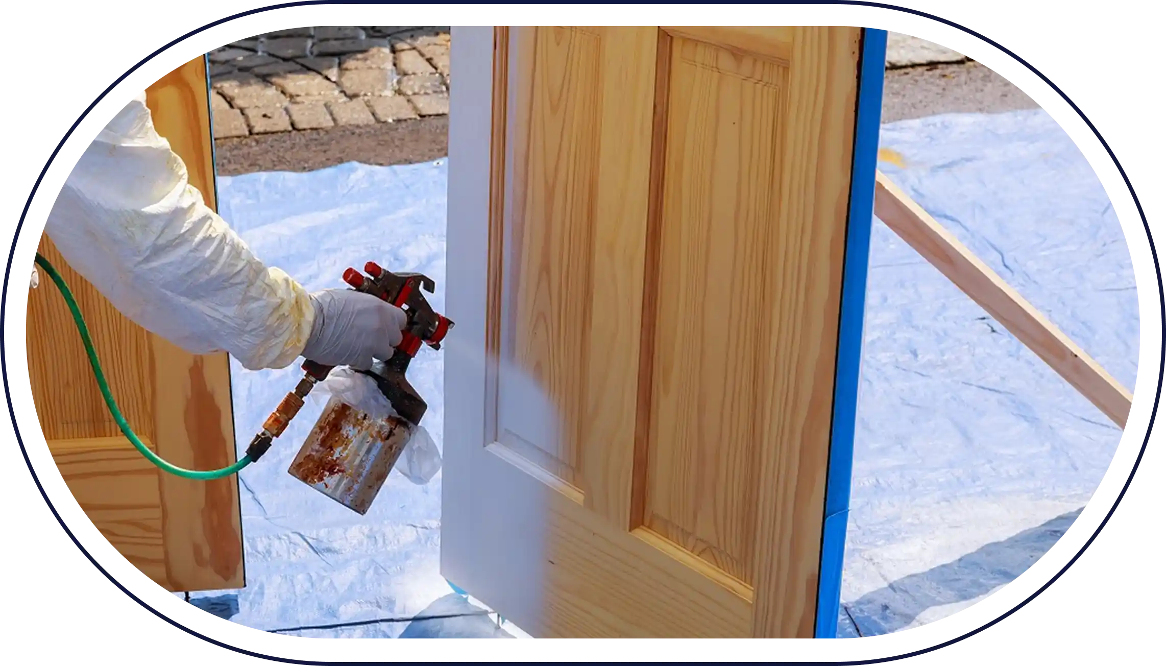 Professional Door Painting Services in Dubai