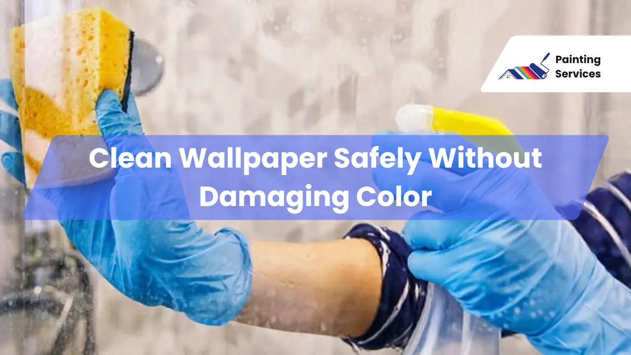Clean Wallpaper Safely Without Damaging Color